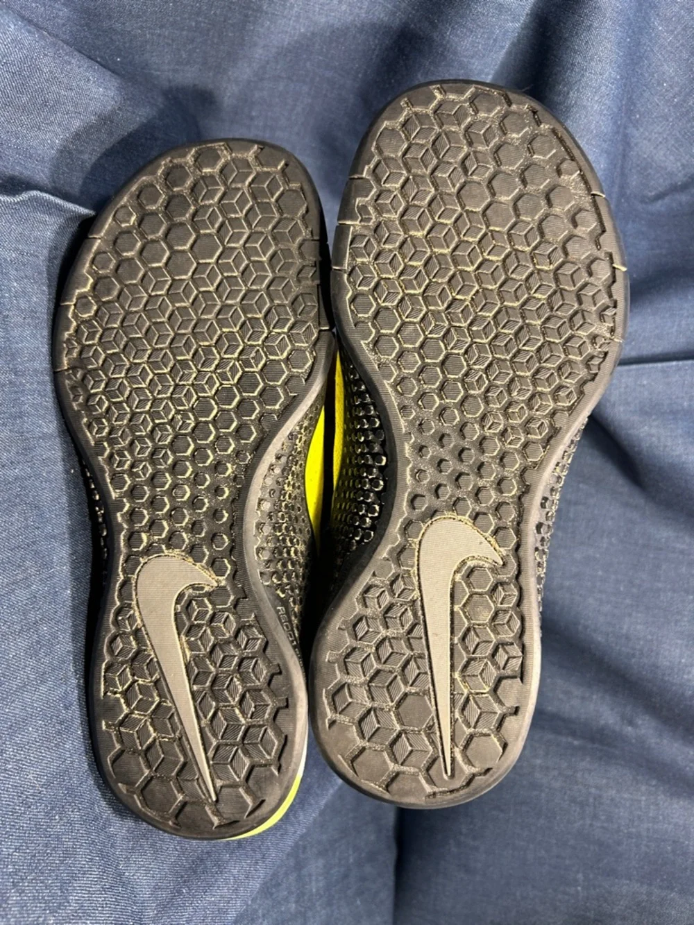 Nike Flywire athletic shoes